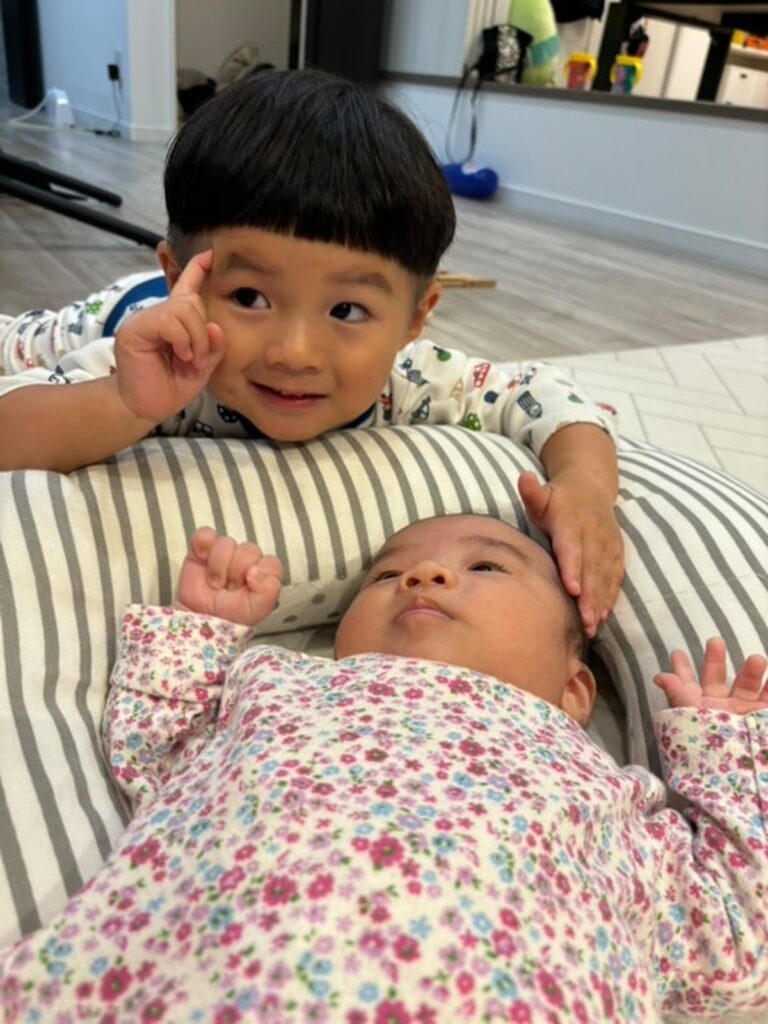 兄弟でツーショット！（@ych__i1307さんより提供）