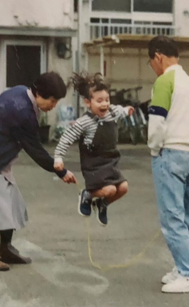 遊んでいる様子（＠erincogram_さんより提供）