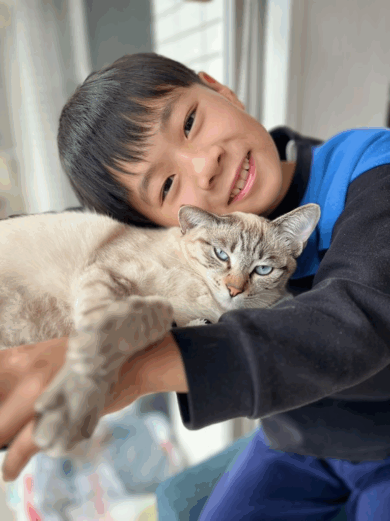 兄妹のように仲良し（@am_nana77さんより提供）