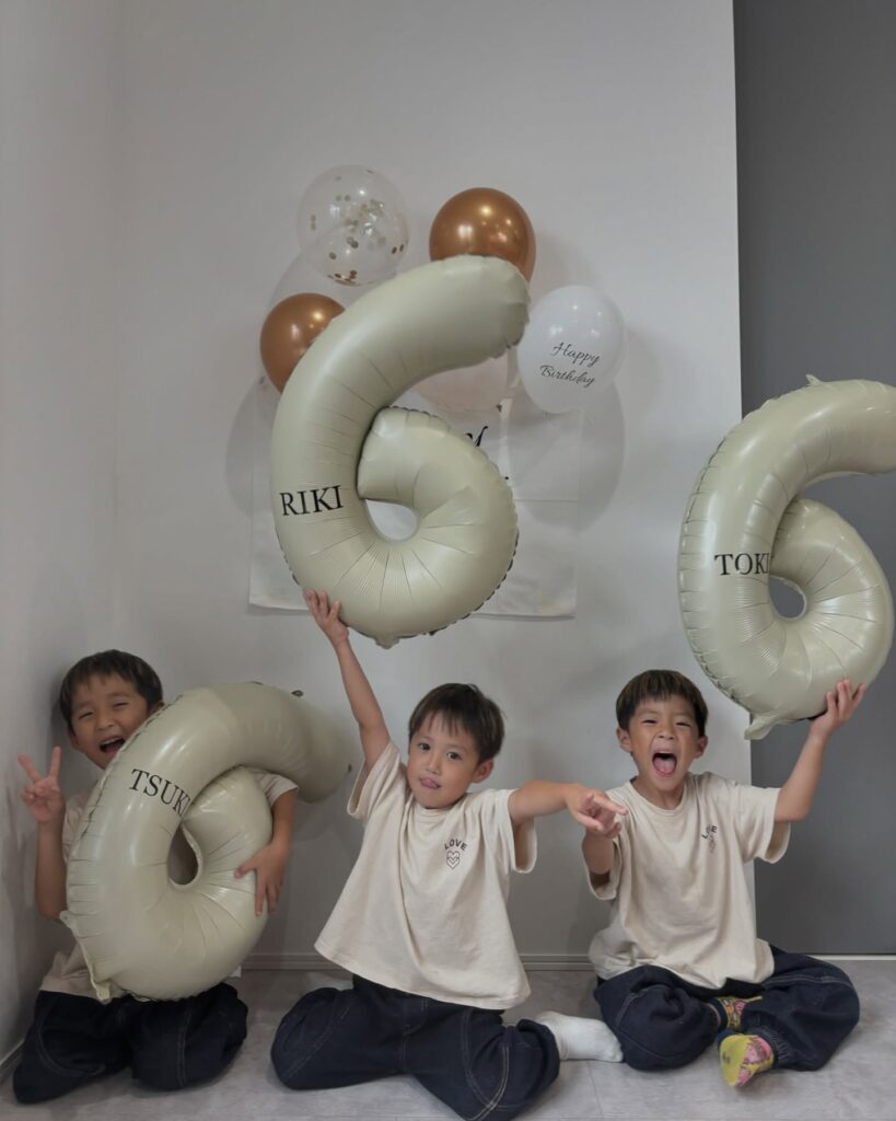 現在の姿①（@1.and.triple_mamさんより提供）