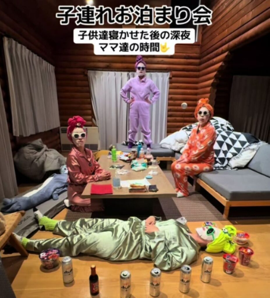 子どもたちが寝たあとに…①（＠pajamama_packさんより提供）