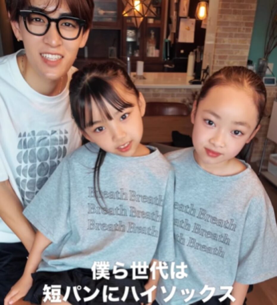 パパさんと娘さんたち（＠ka_ji_ryo1014さんより提供）