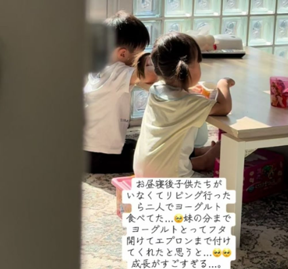 部屋をのぞいてみると…（＠minchu0722さんより提供）