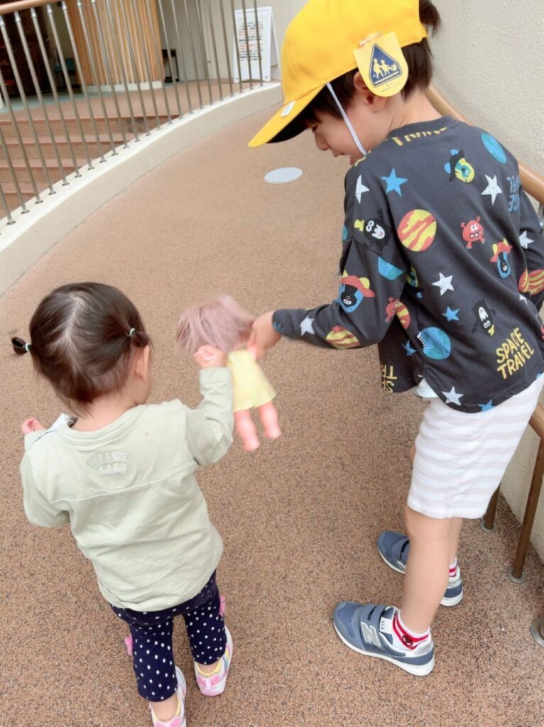 お兄ちゃんと妹さん②（＠ichigo7373さんより提供）