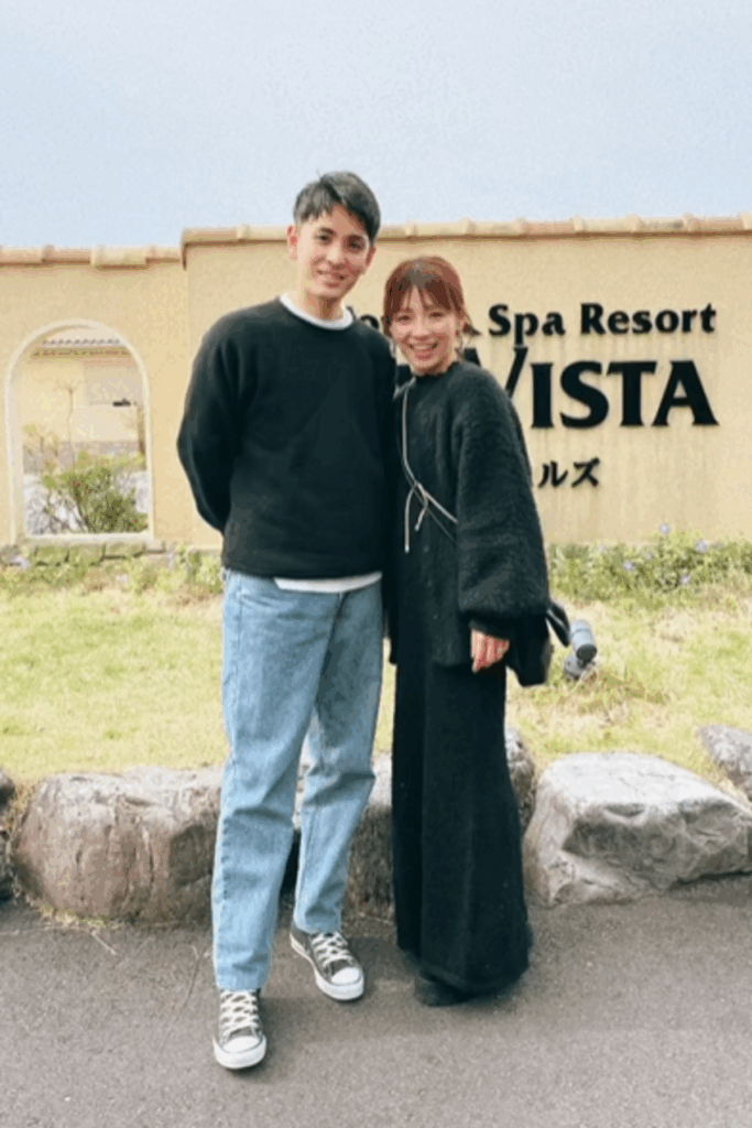 旅行先でパシャリ！（@ka_ji_ryo1014さんより提供）