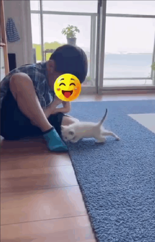 念願のご対面（@am_nana77さんより提供）