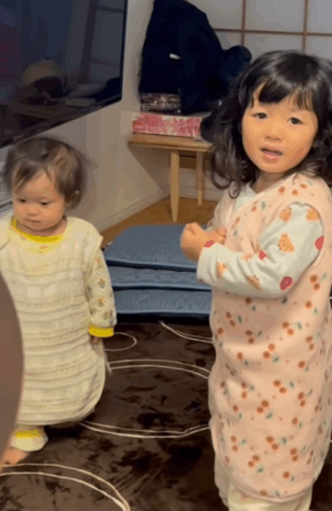 突然の出来事に悲しい顔（@sunmoon_0.9さんより提供）