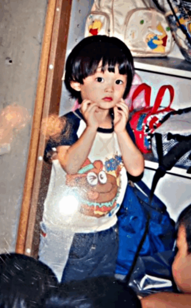 「女の子みたい」と言われた幼少期（@riberatioさんより提供）