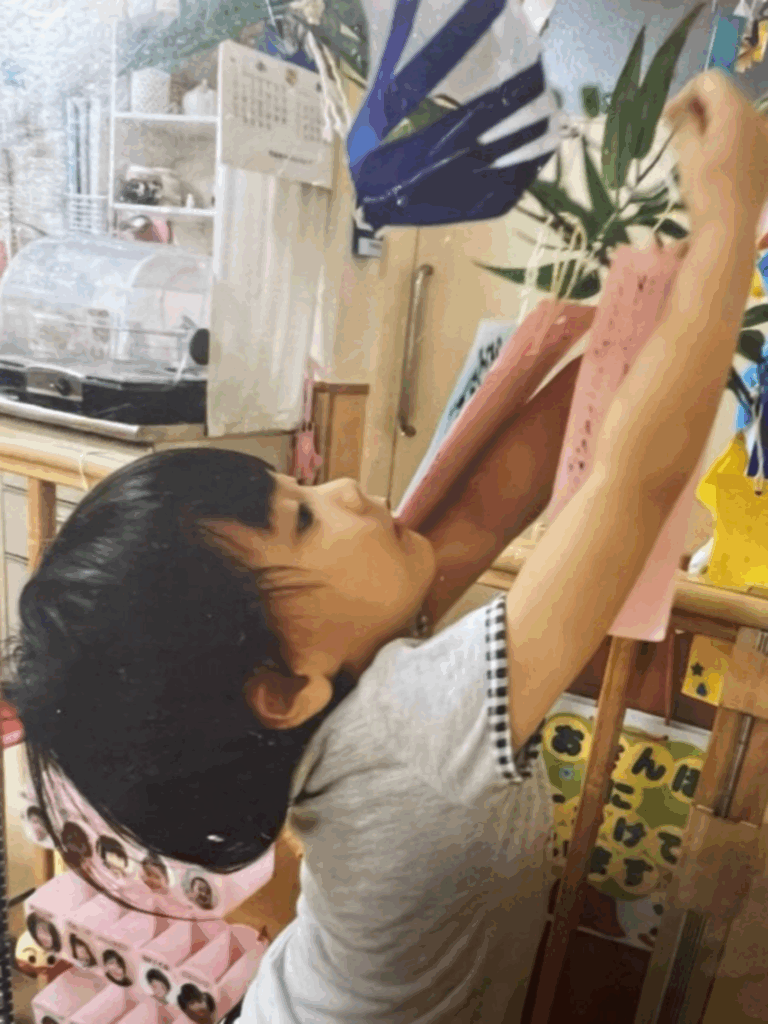 【実際の写真5枚】　娘が描いた手紙