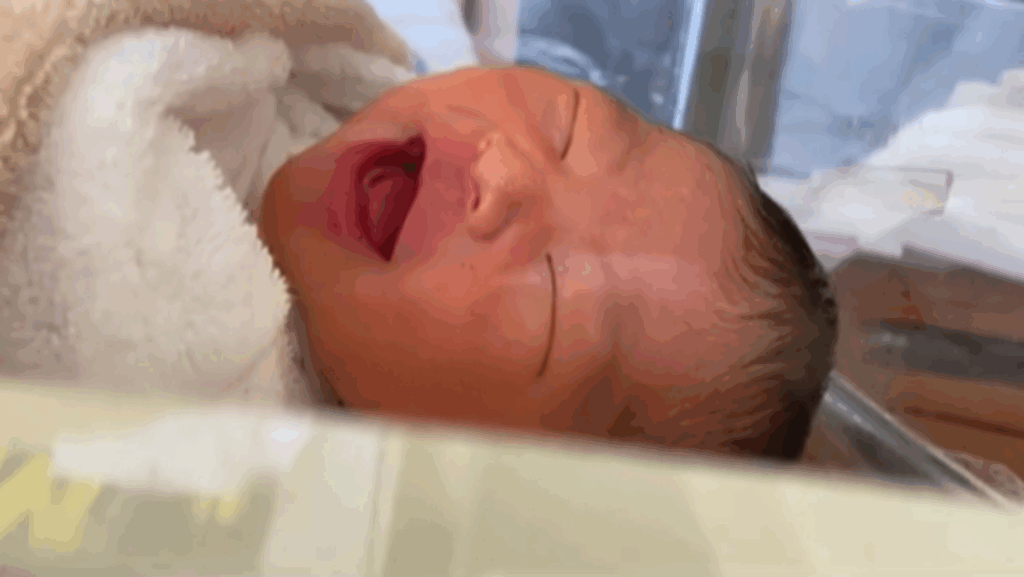 大笑いしているような表情（@nureokakipippiさんより提供）