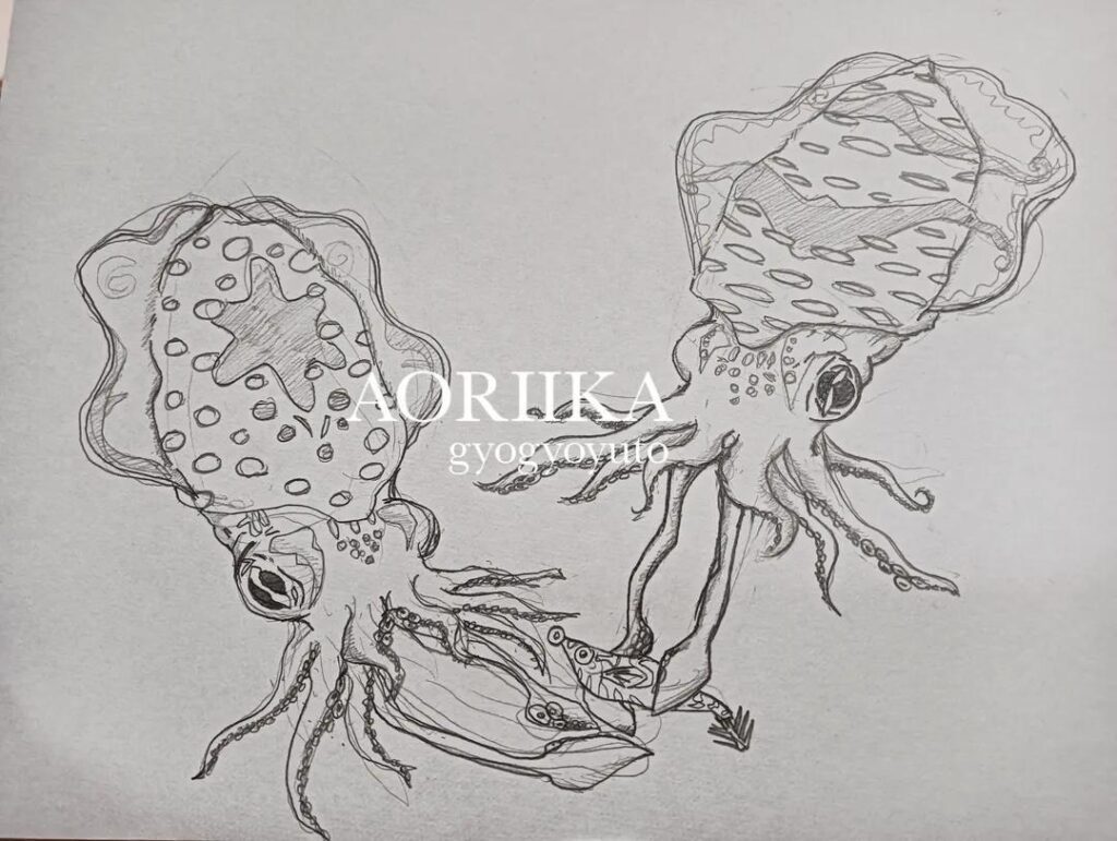 【実際の写真5枚】　息子が描いたもの