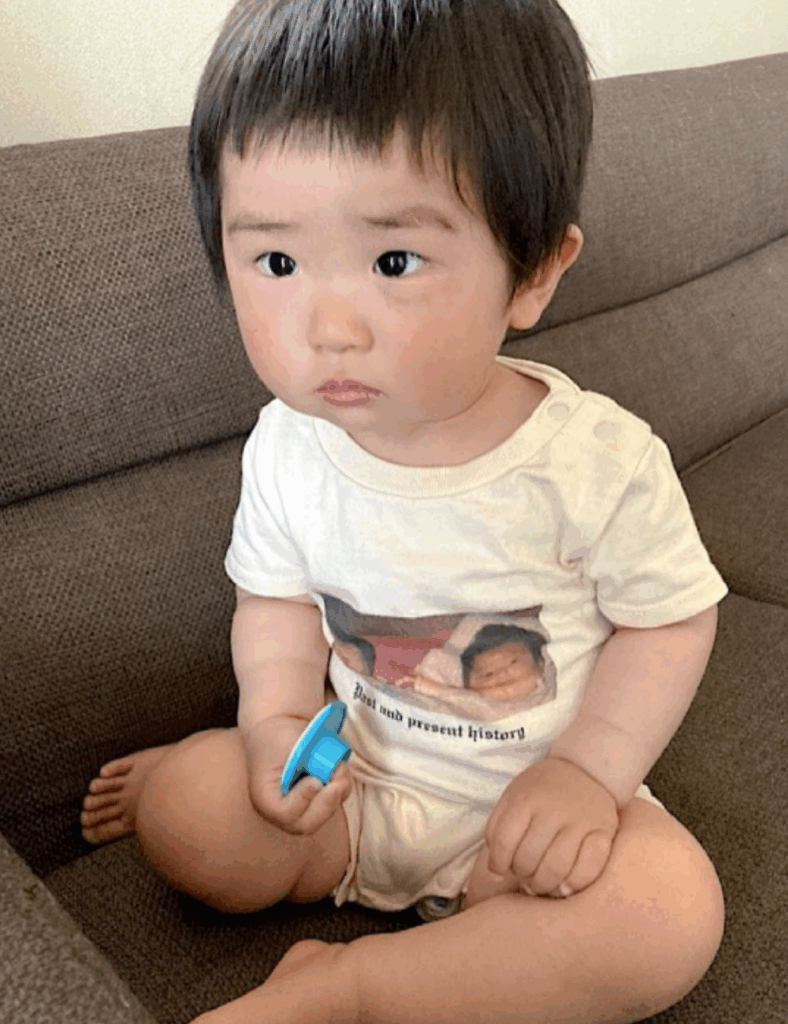 息子さん（＠trip2oneselfさんより提供）