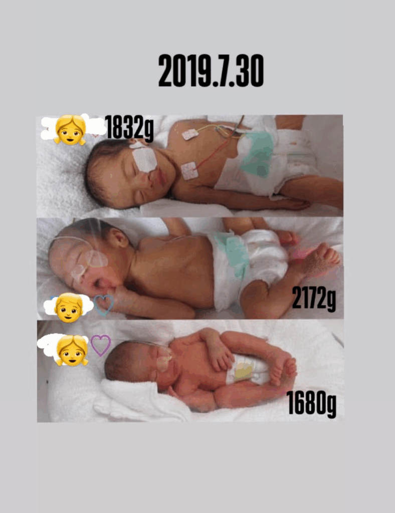 生まれてすぐの様子（@yukiyuki.ememさんより提供）