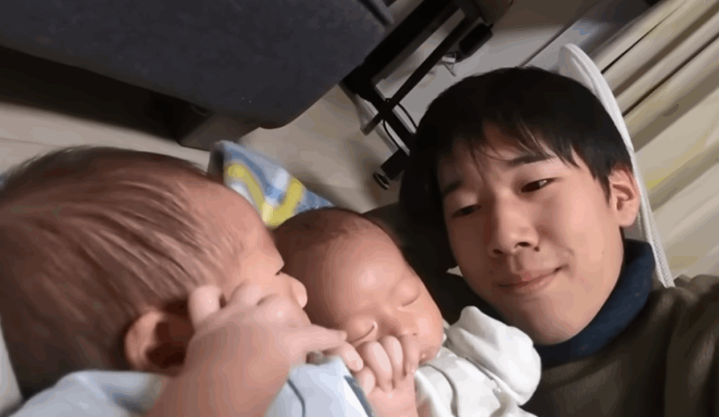 双子と＠hiro_hikageさん（＠hiro_hikageさんより提供）