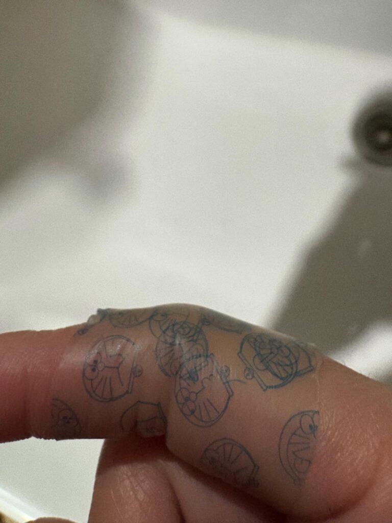 よく見ると…（＠hoikumama_3939さんより提供）