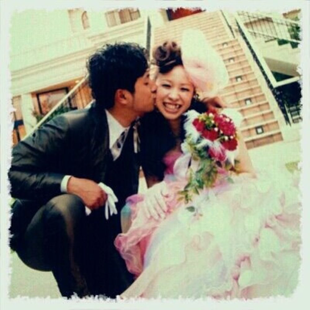 結婚式の写真（＠suu_oluoluさんより提供）