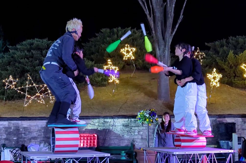 思い出深いパフォーマンス（＠yoshida.daidogeiさんより提供）