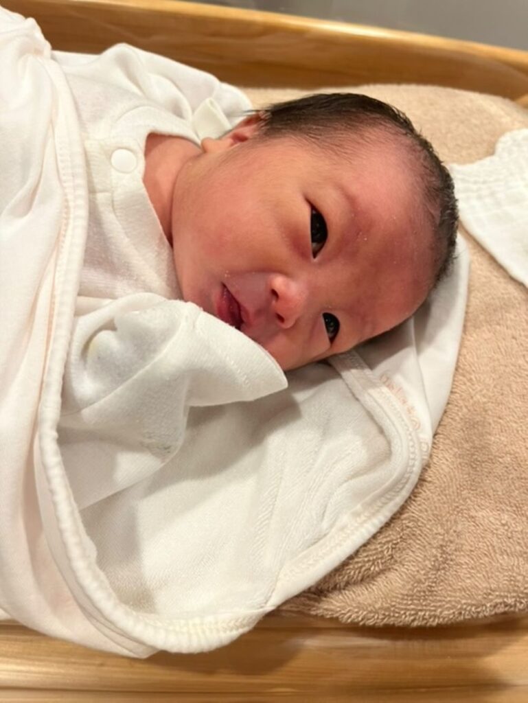 生まれた頃の様子④（＠suuuua_917さんより提供）