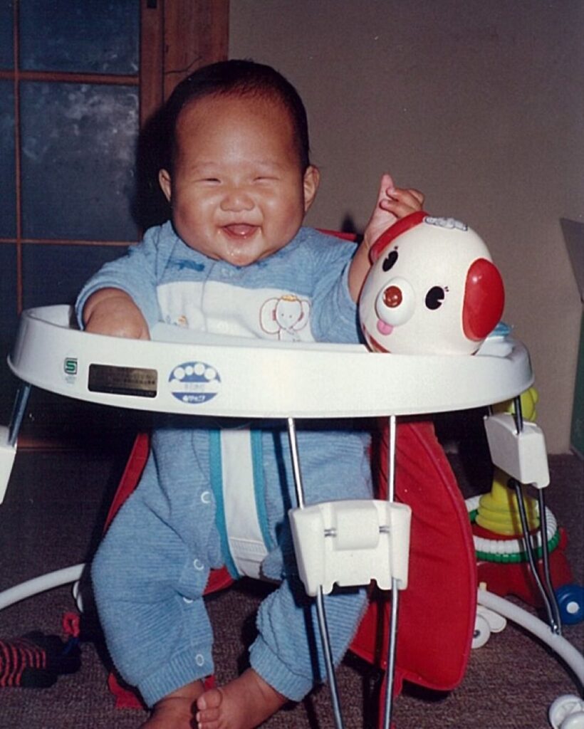 パパさんの幼少期（＠kosukerさんより提供）