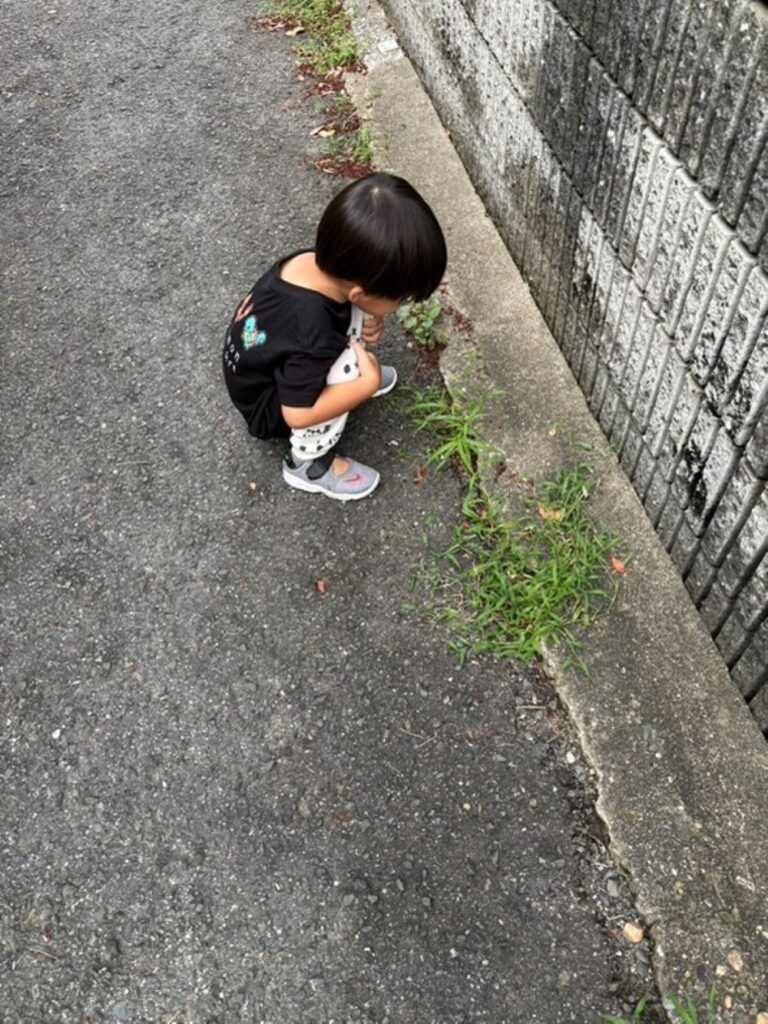 息子さん3歳（＠toyomaru0124さんより提供）