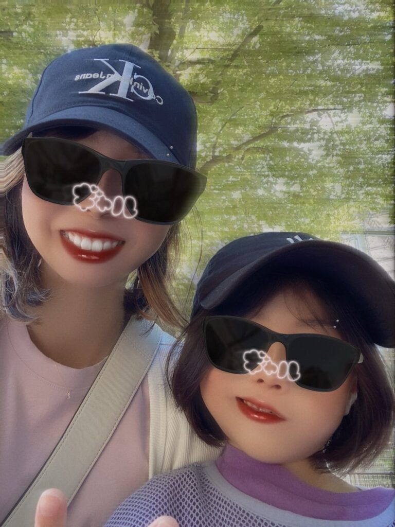 娘さんと①（＠hoikumama_3939さんより提供）