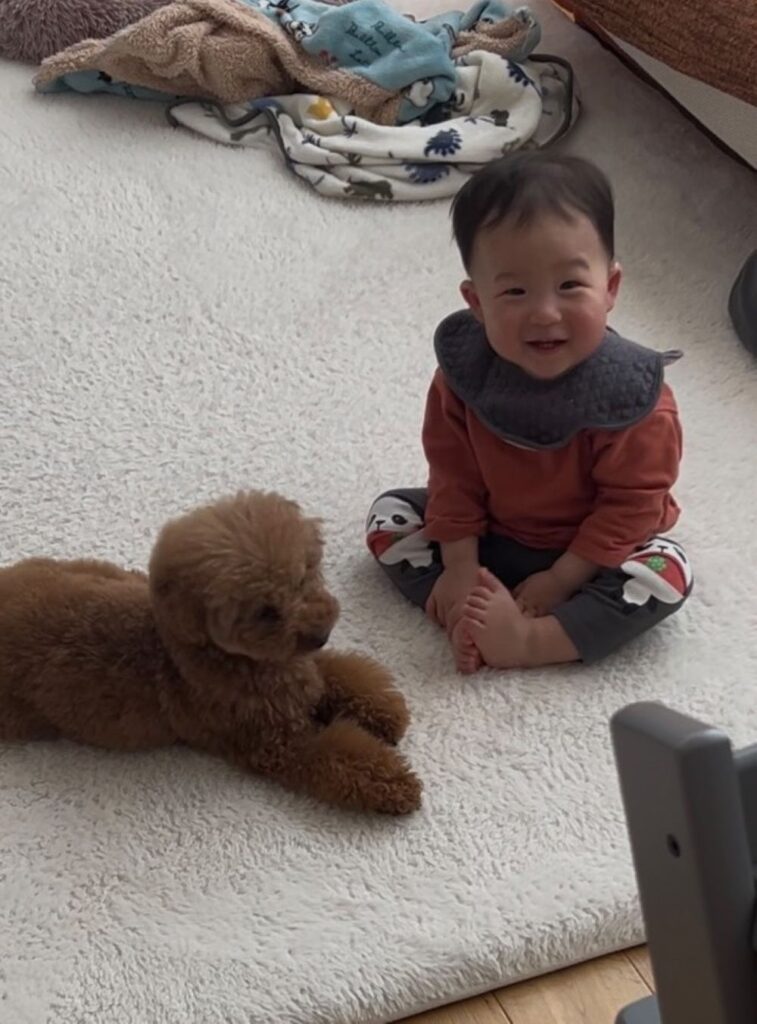 隣に並ぶふたり（＠leo_poo__1126さんより提供）