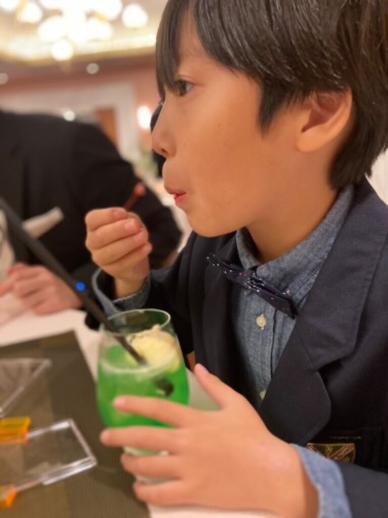 普段の息子さんの様子①（@yuki_oka525さんより提供）