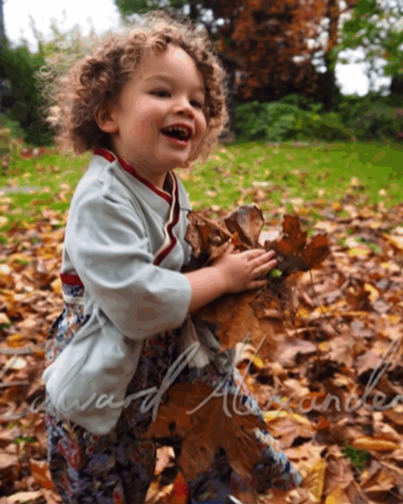 森の中の妖精みたい（＠aselin2003さんより提供）