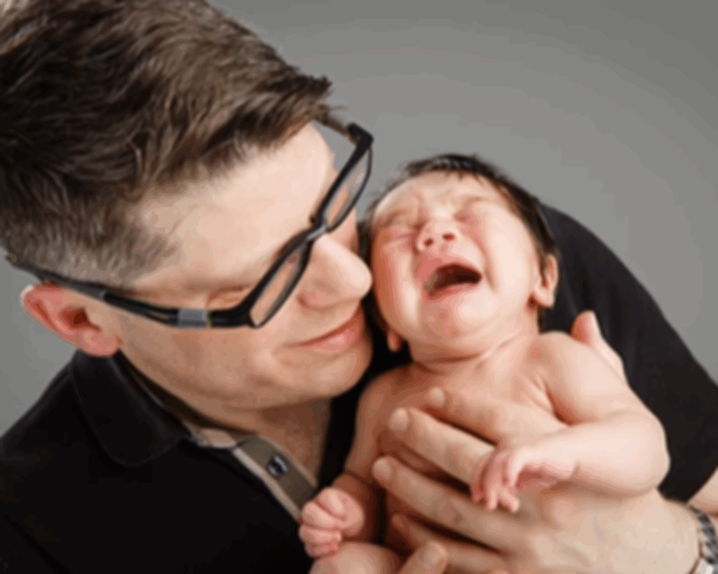 生後間もない頃の息子さん（＠aselin2003さんより提供）