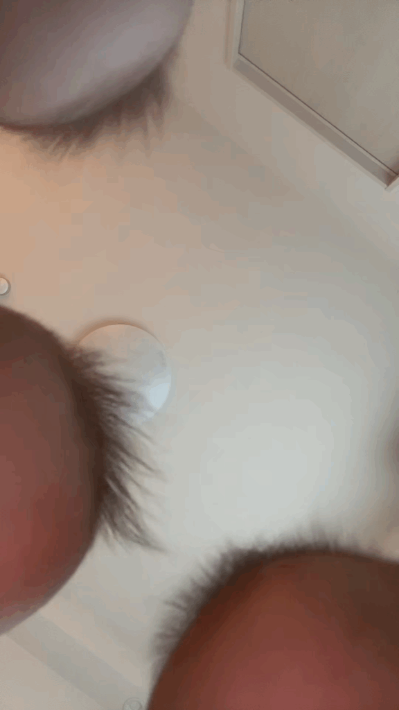 自撮りする三つ子ちゃん①（@tripletpapa3さんより提供）