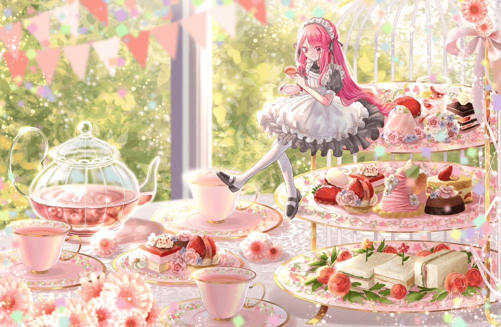 現在の作品①（@nononon0n00mom0さんより提供）