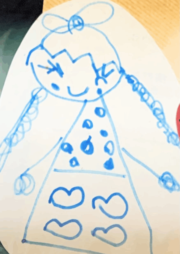 3～4歳の頃（@nononon0n00mom0さんより提供）