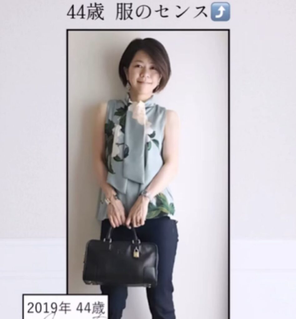 44歳の頃（＠kozue_sewingさんより提供）