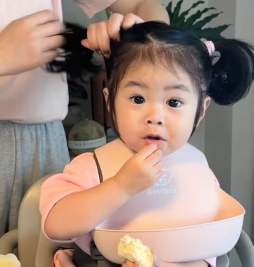 ヘアアレンジ （＠___fuchangramさんより提供）