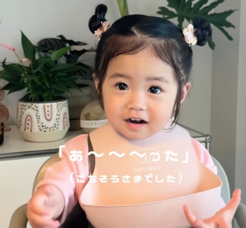 かわいらしい髪型に（＠___fuchangramさんより提供）