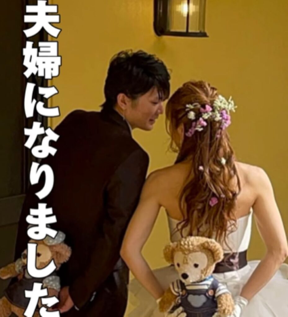 夫婦に…（＠wakanodisneyさんより提供）