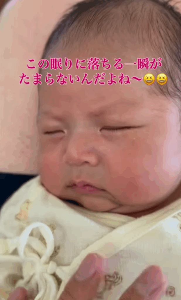 やっと寝た（@shopapa_styleさんより提供）