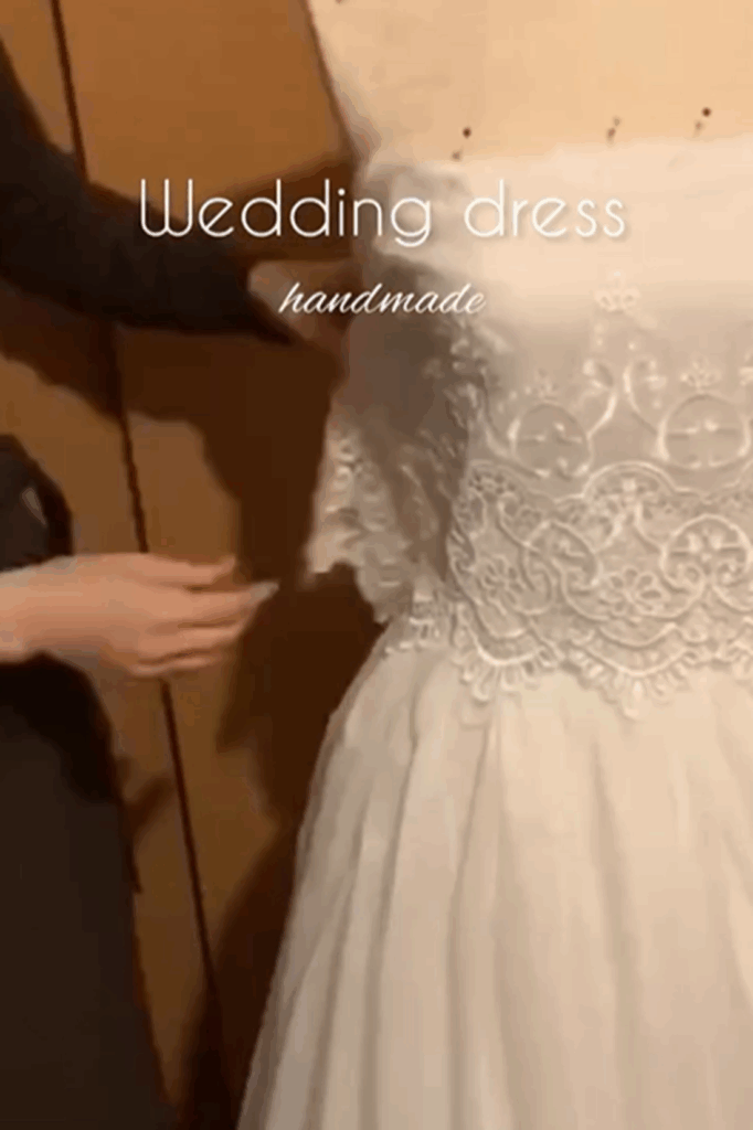 仮縫いも本格的（＠__ai.room__さんより提供）