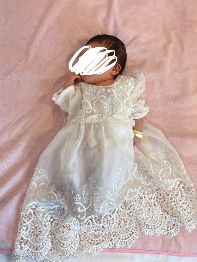 ベビードレスにリメイク（＠__ai.room__さんより提供）