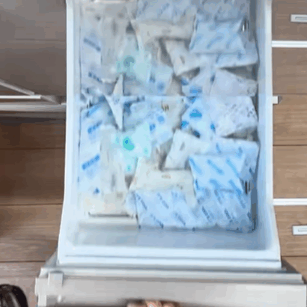 保冷剤が溜まる問題、同解決する？（＠chiicoco_kurashiさんより提供）