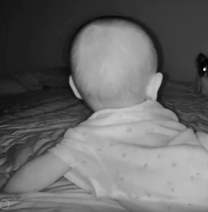 さっきまで寝ていた赤ちゃん。　しかし、すぐ隣には…！？ママが見た光景に…「可愛すぎる」「仲良し」