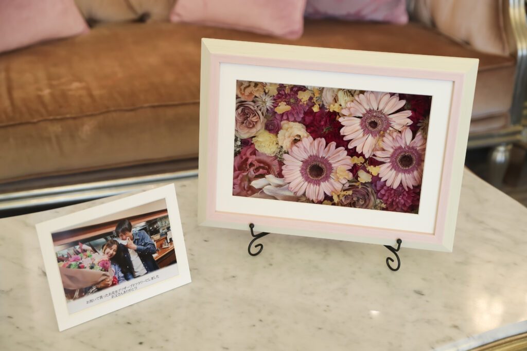 お父さんからもらった花束（@to015さんより提供）