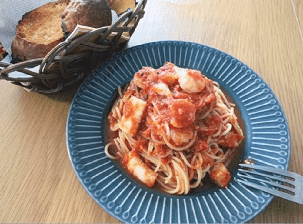 別の日の料理①（＠_______kchan.kさんより提供）