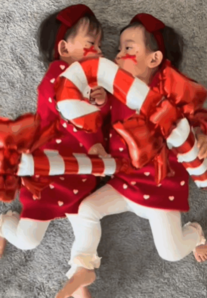 双子姉妹⑤（＠chaniii0021さんより提供）