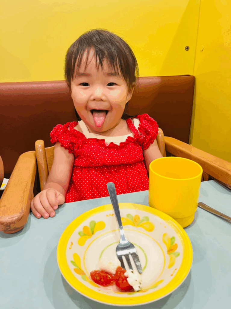 にこにこ笑顔の娘さん（@yuta.rm04さんより提供）