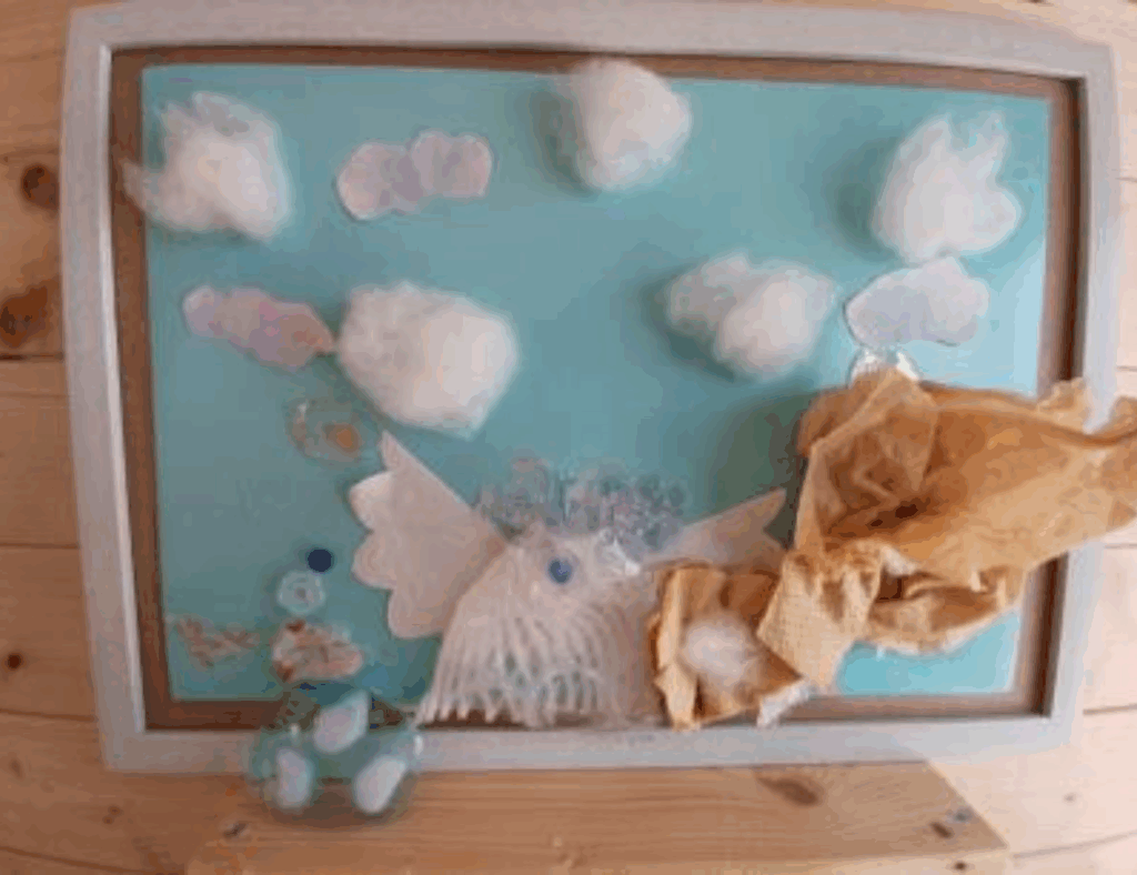 娘さんの作品②（@yumeno.hanasiさんより提供）