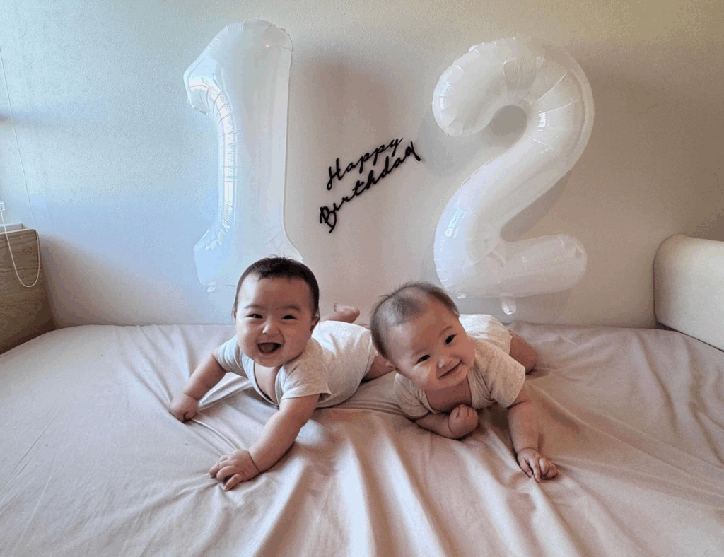 【実際の写真】　ママが見た光景