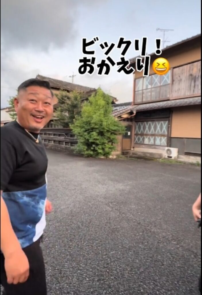 ちゃんとお帰りと言える素敵なパパさん（＠taragi.yomeさんの投稿より）