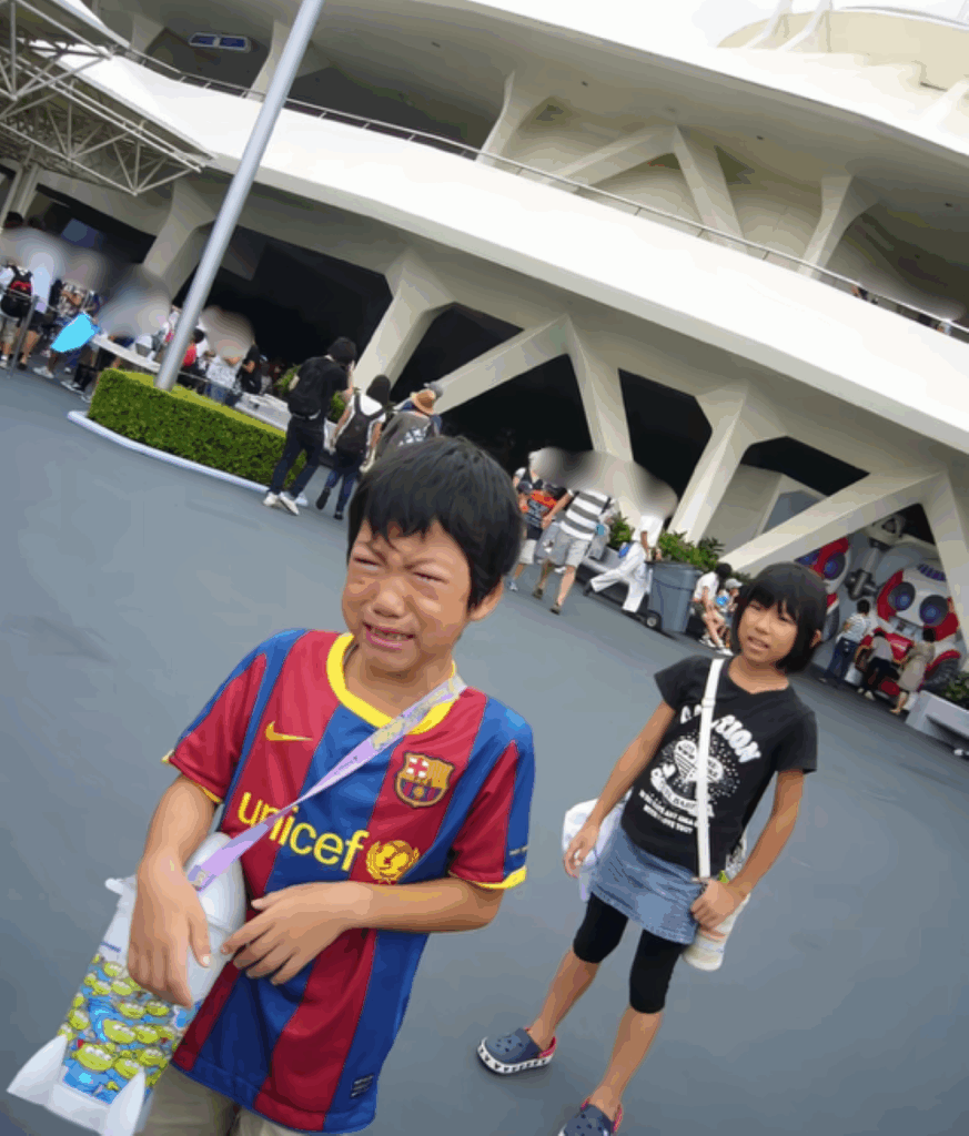 アトラクション後（＠bluemoonmikiさんより提供）