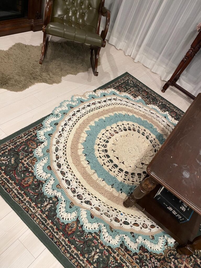 完成したラグ③（＠mdtwin_tuu.naaさんより提供）